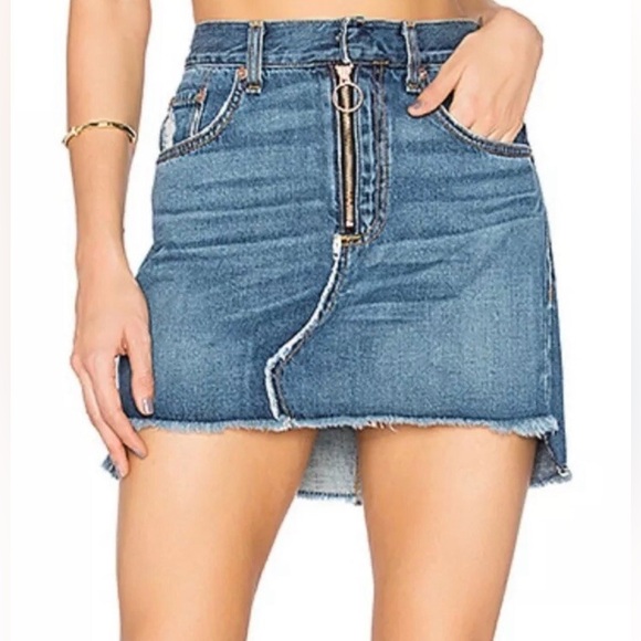 rag & bone Dresses & Skirts - Rag & Bone Womens Jean‎ O Ring Skirt Otto size 29 casual boho